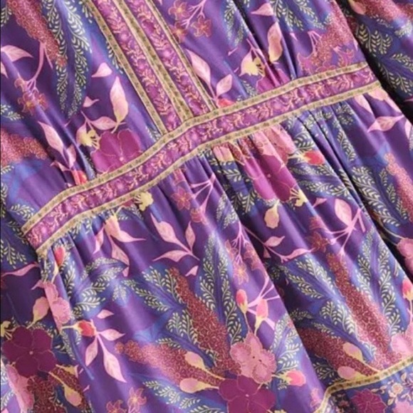 NEW! Boho retro aesthetic western vintage dress - Picture 12 of 17